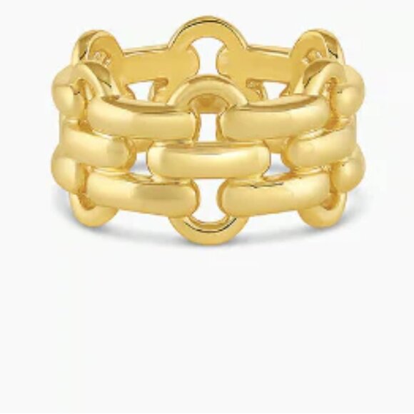 Gorjana Brooklyn Statement Ring  Size 9 - Picture 1 of 5